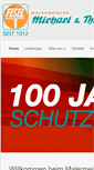 Mobile Screenshot of malermeister-fesel.de